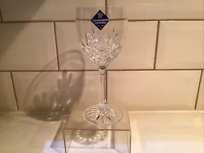 Edinburgh Crystal - Tay Wine Glass - Signed - With Sticker - 6 7/8” Tall • £14.50