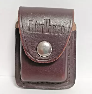 Marlboro Brown Genuine Leather Lighter Case • £24.32