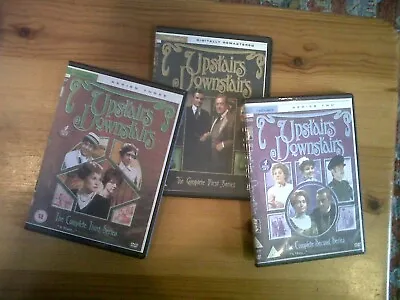 Upstairs Downstairs. COMPLETE SERIES 1. 2. AND 3. DVDS. • £7.50