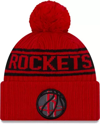 Houston Rockets New Era NBA 21 Draft Knit Bobble Hat  • £18.95