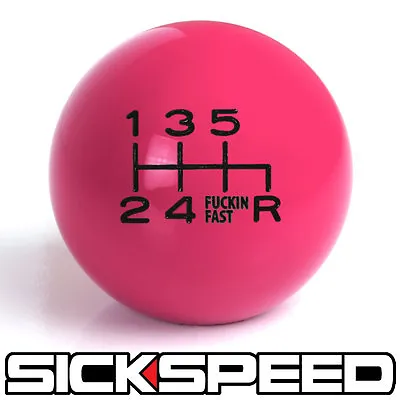 Pink/black Fing Fast Shift Knob For 6 Speed Short Throw Shifter 10x1.25 K09 • $33.90