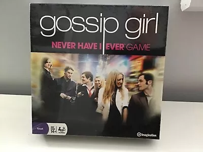 Vintage 2008 Gossip Girl Never Have I Ever Game Board Brand New Sealed • $35