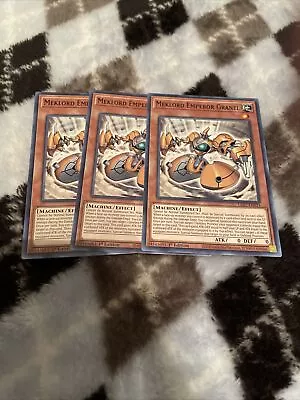 Meklord Emperor Granel X3 Yu-Gi-Oh! Rage Of Ra LED7-EN024 Common 3x 1st Ed • $1.40