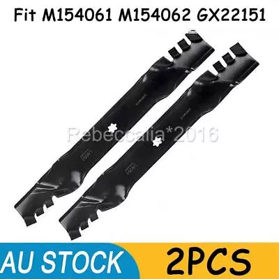 42  Toothed Blades For John Deere & Sabre Mowers Predator  Gator Style M154062 • $36.32