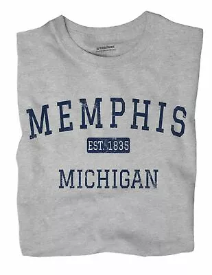 Memphis Michigan MI T-Shirt EST • $18.99