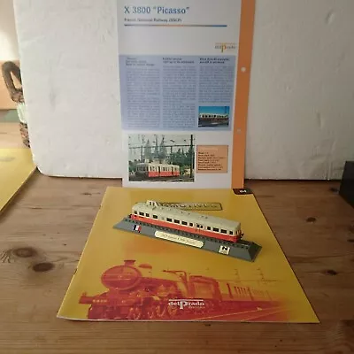 £10 • Buy Del Prado Locomotives Of The World #64 Autorail X 3800 Picasso France