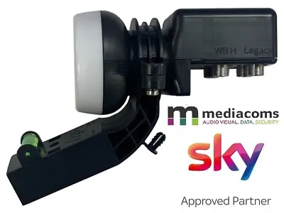 OFFICIAL Genuine SKY Q Freesat 2x2 Quad Hybrid Wideband LNB • £22.99