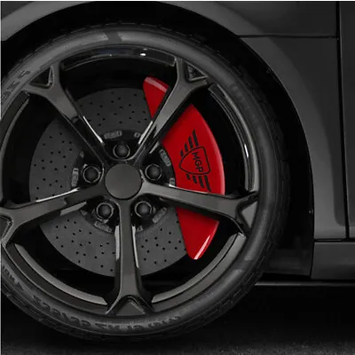 Set Of 4 Red Caliper Covers W/Black MGP Logo For 2012-2017 Mercedes-Benz CLS550 • $224.10