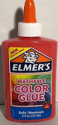 Elmer's Opaque Colored Liquid Glue 5oz-Pink Great For Slime • $3.68