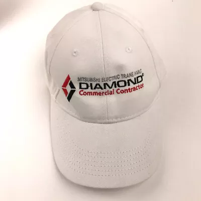 Mitsubishi Electric Trane HVAC Diamon Commercial Contractor Hat White • $17.35