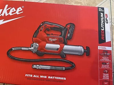 Milwaukee 2646-21CT M18 Cordless 2-Speed Grease Gun Kit With 1 Battery Soft Case • $269.99