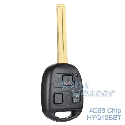 $18.12 • Buy For Lexus ES330 RX330 RX350 RX400h 2004-2009 4D68 Chip Remote Key Fob HYQ12BBT
