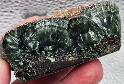 133g Seraphinite Calcite Raw Mineral Heart Chakra Irkutski-Russia • $40