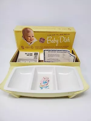 Vintage 60’s G.e. Heat & Serve Baby Food Warmer Dish General Electric • $4.99