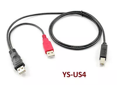 CablesOnline 3' USB 2.0 Y Power Booster Cable YS-US4 • $6.49