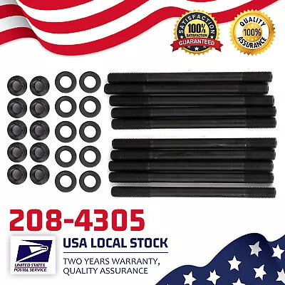 Head Stud Kit For 96-00 Honda Civic Vtec D16Y D16Y7 D16Y8 208-4305 SOHC 1.6L • $54.99