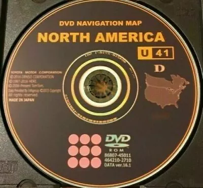 New 2007 2008 2009 Toyota Camry Hybrid LATEST Navigation Map DVD Gen 5 U41 16.1 • $29.95