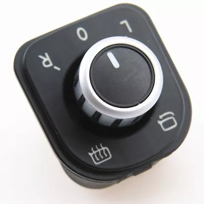 Driver Side Mirror Switch Knob With Fold For VW Jetta Golf MK5 MK6 Passat B6 3C • $9.99