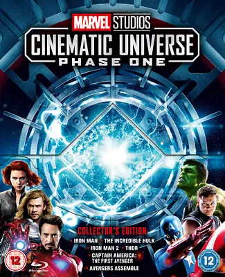 Marvel Studios Cinematic Universe: Phase One DVD (2017) Robert Downey Jr. • £32.55