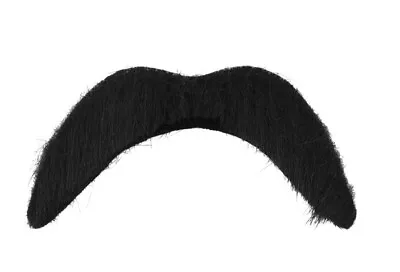 Fake 70's Moustache Mexican Scouse Tash Costume Stick On Stag Fancy Dress • £2.75