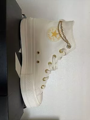 Converse Chuck Taylor All Star Platform Gold Chain Triftshop Yellow • $85