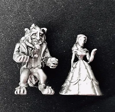 $7.95 • Buy Miniature Solid Pewter Walt Disney BEAUTY And The BEAST Belle Metal Figurine C