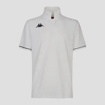 Kappa  Barli 100% Cotton  Polo Shirt - White  - M • £8.99