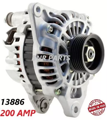 200 AMP 13886 Alternator Chrysler Dodge Mitsubishi High Output HD Performance  • $225