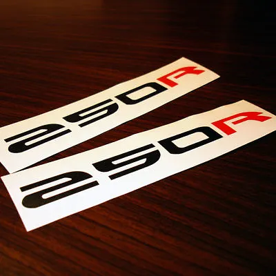 £9.23 • Buy 250R Decal Sticker Designed To Fit Kawasaki Ninja 250 Models