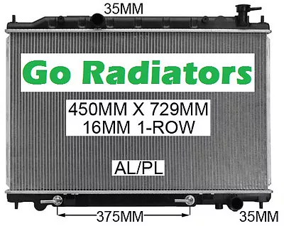 RADIATOR NISSAN MURANO 2005-12/2009 Z50 VQ35 V6 3.5ltr RADIATOR • $198