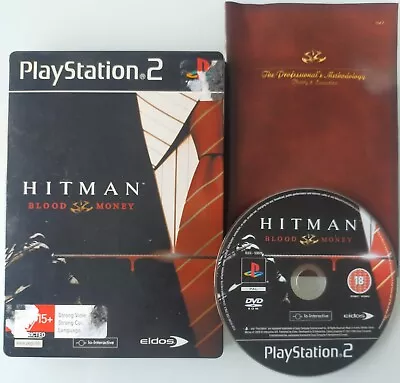 Hitman Blood Money Collector Steelbook - Playstation 2 (PS2) *Complete* PAL AUS • $44