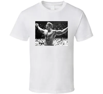 Arnold Schwarzenegger Mr Olympia Bodybuilding Gym T Shirt • $24.99