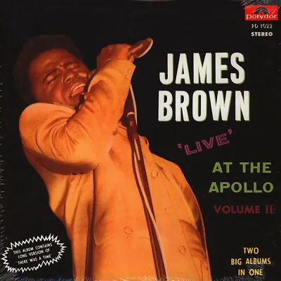 James Brown - Live At The Apollo Volume 2 (Vinyl 2LP - 1968 - US - Reissue) • £28.62