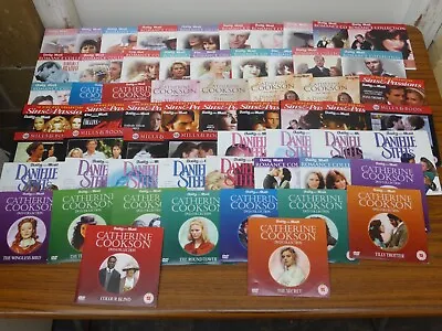 55 X DVDs Romance Bundle Catherine Cookson Danielle Steele Job Lot *ALL PHOTOED • £24.99