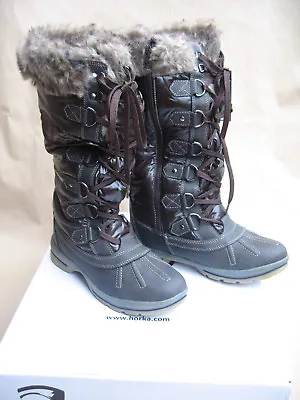 Horka Triple Tex Jill Waterproof Winter Boots Riding Boots Brown Sz 40 • £34.47