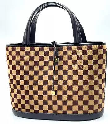 Auth Louis Vuitton Damier Sauvage Pony Hair M92133 Handbag NS020129 • $102.50