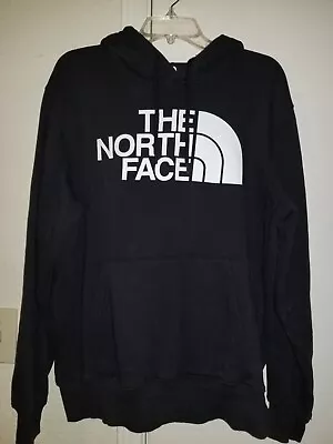 NWOT The North Face Men's Half-Dome Pullover Hoodie Black Large Ribbed Sleeve • $49.99