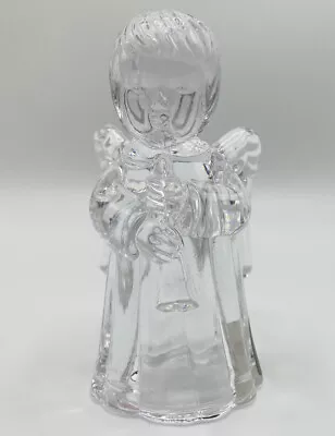 Mikasa Crystal Sweet Angel Candle Holder • $8