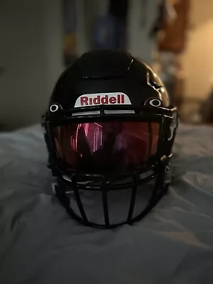 Riddell SPEED FLEX Speedflex Football Helmet Adult LARGE L Matte Black • $350