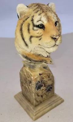 Tiger Sculpture 6 1/2  Siberian Mill Creek Studios Originals Joe Slockbower 2001 • $29.55