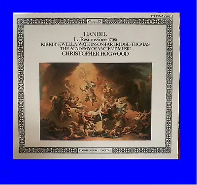 Christopher Hogwood Handel La Resurrezione  L'oiseau-Lyre 421132-2 W Germany PDO • £55.19