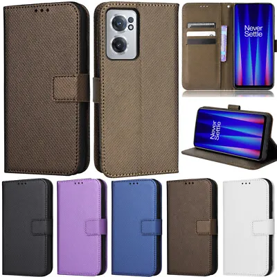 Luxury Wallet Leather Flip Case Cover For OnePlus 12 Nord CE3 N30 2T CE2 N20 N10 • $13.08