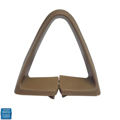 $12 • Buy 1973-81 GM Seat Belt Loop Guide - Tan Triangle - GM # 9691910