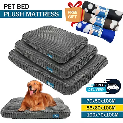 $49.95 • Buy Pet Bed Dog Calming Washable Soft Warm Plush Mattress Cushion Extra Large 3 Size