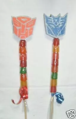 Transformers Birthday Party Favor Gummypops • $18.90