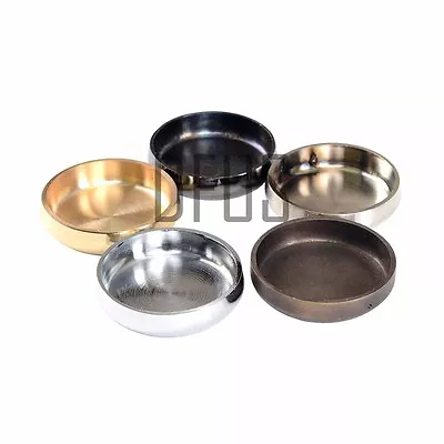 £3.75 • Buy 2  Solid Brass Cup Coasters * Floor Protectors * Castor Cups * Any Quantity