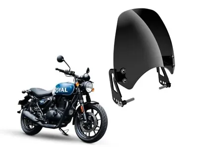 Fit For Royal Enfield Hunter 350 Black  Tinted Fly Screen  Windshield Fitting • $39.99