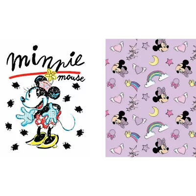 Minnie Mouse Polar Fleece Blanket Cuddly Blanket Children's Blankets • $24.81