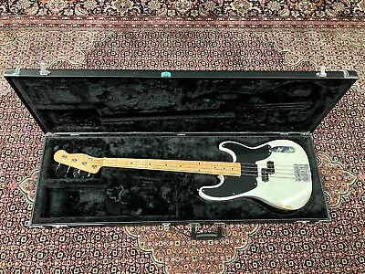 Fender Mike Dirnt Road Worn Precision Bass - White Blonde With Maple Fingerboard • $1199