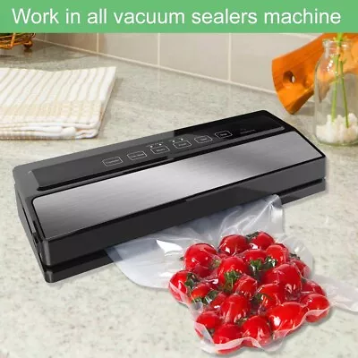 $20.99 • Buy Vacuum Sealer Bags Food Bag Sealing Machine Kitchen Packer Storage Vacum Bag US